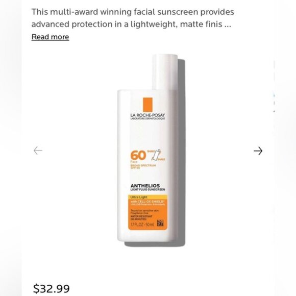 La Roche-Posay Sunscreen SPF 60 - Picture 1 of 2